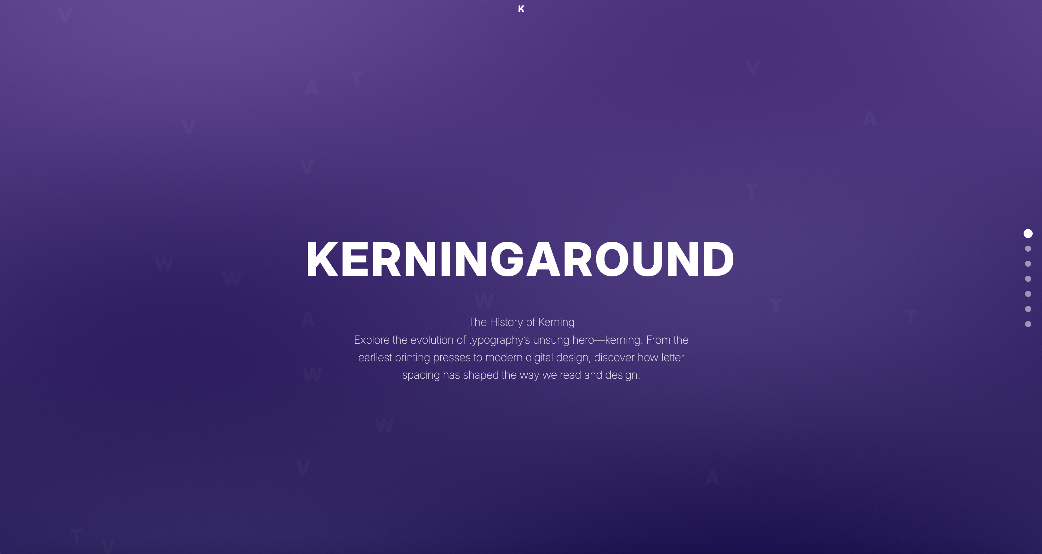 Kerning Around Screenshot